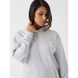 Women's hooded sweatshirt Guess Bear image-4