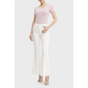 T-shirt mini triângulo mulher Guess VN image-1