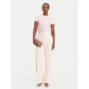 High-neck T-shirt with 4G logo for women Guess image-2