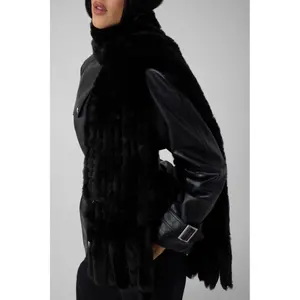 Synthetic Fur Scarf for Women Guess image-3