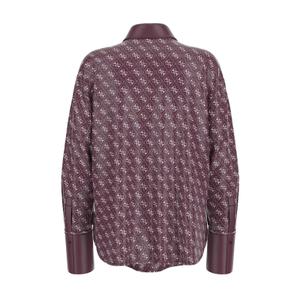 Langærmet skjorte til kvinder Guess Alexandra image-1