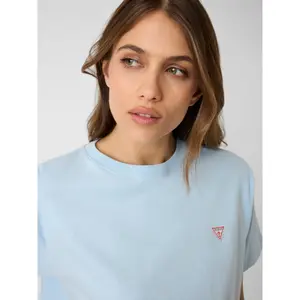 Women's T-shirt Guess Boxy Mini Triangle image-4
