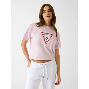 T-shirt femme Guess Boxy Iconic image-1
