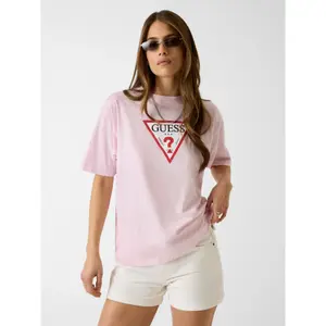 Camiseta oversize de mujer Guess Iconic image-1