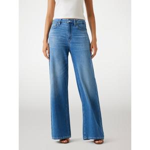 Damskie dżinsy z szerokimi nogawkami Guess Bellflower image-1