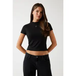 Dames-T-shirt met hoge hals Guess Licia image-1