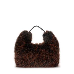 Women's faux fur handbag Guess Katia image-1