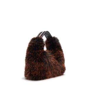 Women's faux fur handbag Guess Katia image-2