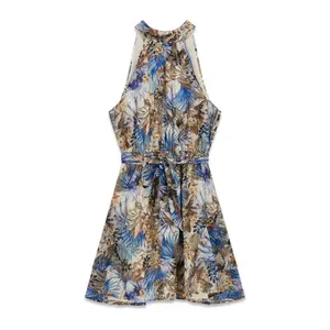 Robe corta svasata donna Guess Romana