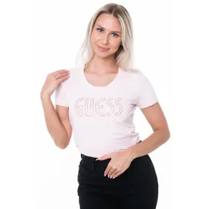 T-shirt de mulher Guess Logo image-0