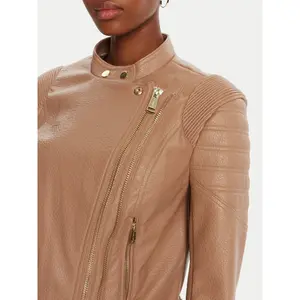 Casaco de PU com costura para mulher Guess Jeannine image-4