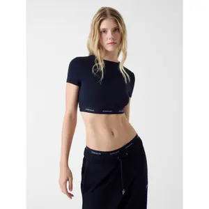 Women's crop T-shirt Guess image-1