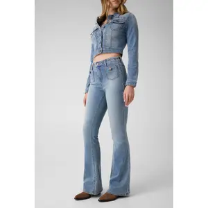 Flares jeans dam Guess Belle High Rise image-4