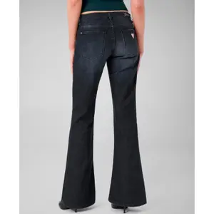 Jeans a gamba larga donna Guess Beverly Low Rise image-5