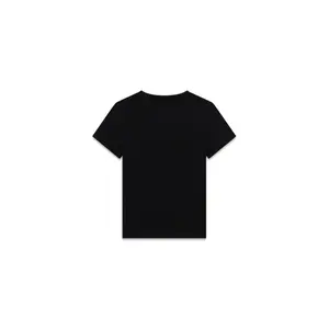Embroidered Round Neck T-Shirt for Women Guess Script Logo 3D image-1
