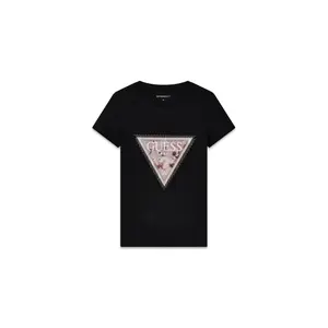Women's T-shirt Guess Cosmos Canvas Triangle