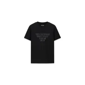 Women’s Round Neck Slogan T-Shirt Guess Marilyn