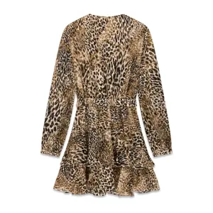 Flared Dress with Belt for Women Guess Clarisse image-1
