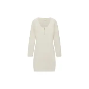 1/4 Zip Knit Dress for Women Guess Jaycee