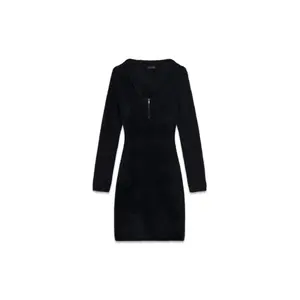 1/4 Zip Knit Dress for Women Guess Jaycee
