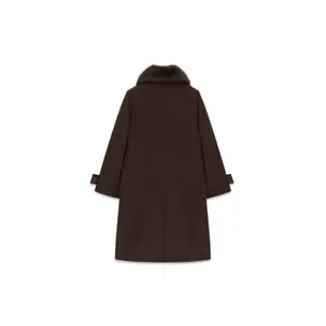 Women's Fur Collar Coat Guess New Karole image-1