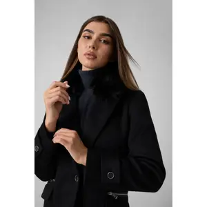 Women's Fur Collar Coat Guess New Karole image-4