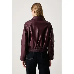 Bomber en PU femme Guess Audrine image-1
