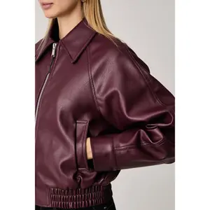 Bomber en PU femme Guess Audrine image-2