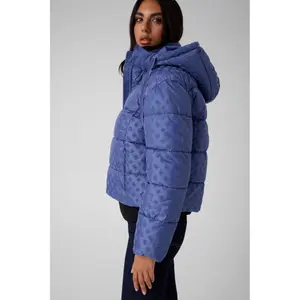 Women's crop jacket Guess New Daisy Logo image-4