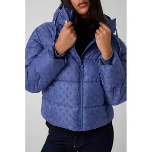 Women's crop jacket Guess New Daisy Logo image-5