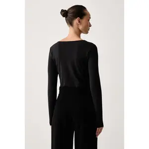 Langarmbody mit CN-Logo für Damen Guess Zanita image-1