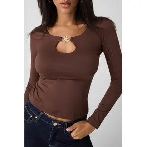Women's long sleeve T-shirt Guess Jewel Camryn image-4