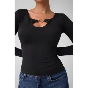 Women's long sleeve T-shirt Guess Jewel Camryn image-5