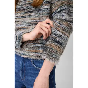 Women's long sleeve T-shirt Guess Justina Space Dye image-4