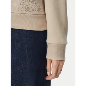 Sweatshirt woman Guess CN Allover 4G Crystals image-3