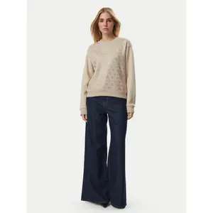 Sweatshirt woman Guess CN Allover 4G Crystals image-4