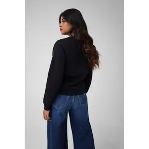 Round Neck Sweatshirt, All-over 4G Pattern and Crystals Women Guess image-4
