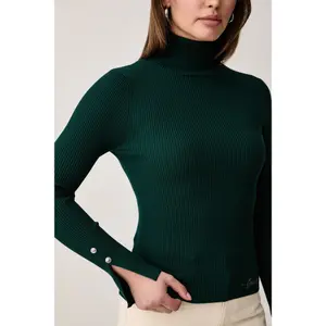 Jersey de cuello alto para mujer Guess Ellie image-3
