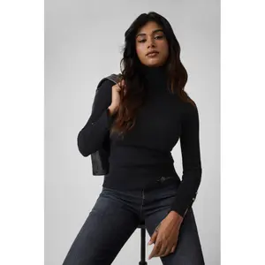 Jersey de cuello alto para mujer Guess Ellie image-2