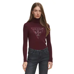Jersey de cuello alto para mujer Guess Hallie image-0