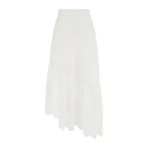 Falda midi acampanada con ojales mujer Guess Sharon image-1