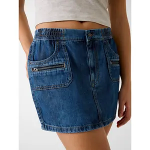 Mini skirt woman Guess Pullon Cargo image-4