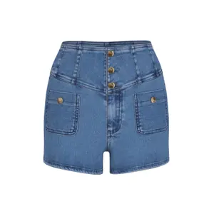 Short en jean femme Guess Janna image-0