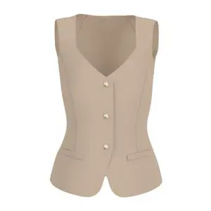 Weste Damen Guess Structured Crepe