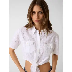 Chemise crop femme Guess image-4