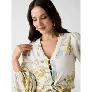 Linen blouse for women Guess Shirley image-2
