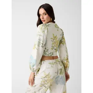 Linen blouse for women Guess Shirley image-3