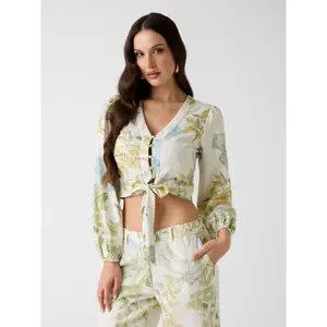 Linen blouse for women Guess Shirley image-5