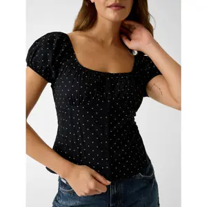 Dameshemd Guess Pleated Button UP image-4