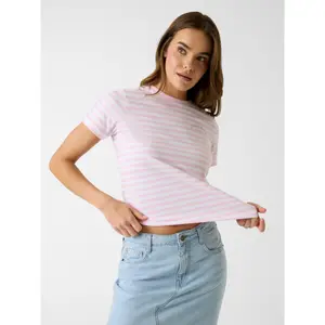 Γυναικείο T-shirt Guess YD striped Regular Fit image-1